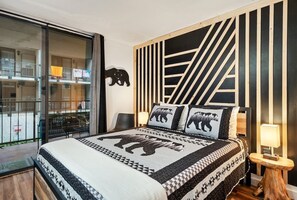 1 chambre, matelas mémoire de forme, fer et planche à repasser, Wi-Fi