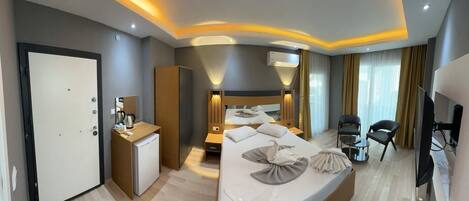 Luxe studio suite | Hypoallergeen beddengoed, een bureau, een laptopwerkplek, gratis wifi