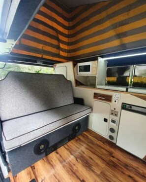Interior - Retro Campervan Hire Scooby (Leinster)