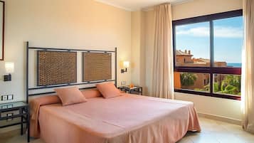 2 dormitorios, ropa de cama de alta calidad, edredones de plumas