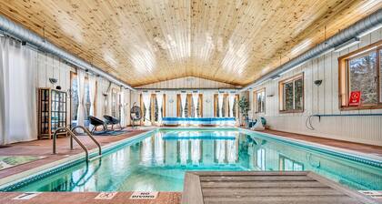 INDOOR POOL, HOT TUB, PRIVATE 86 acre Retreat and Event Space