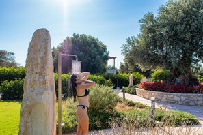 Property grounds - Rosemary, eco friendly villa, Huge heated private pool (Prinos)