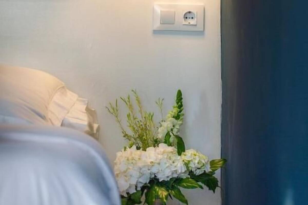 Double Room with Private External Bathroom | Egyptian cotton sheets, premium bedding, down comforters