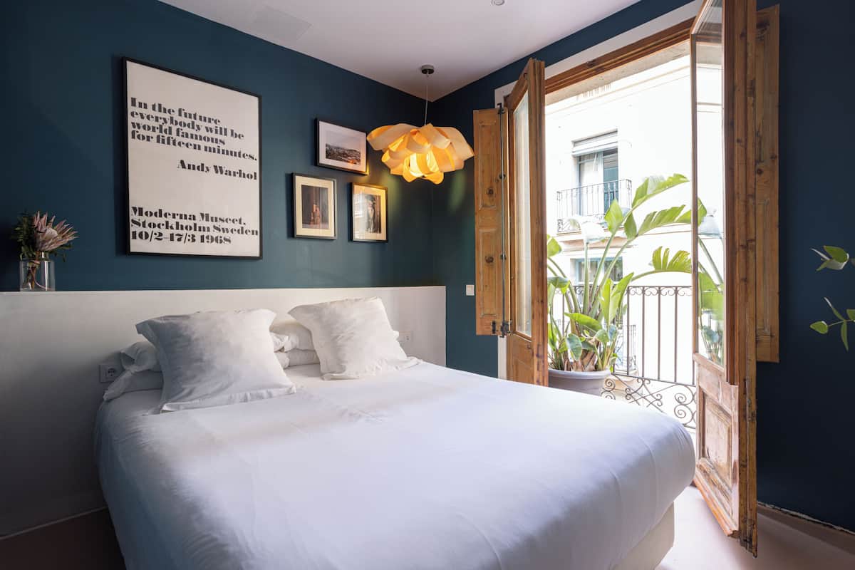 Standard Double Room, Balcony, City View | Egyptian cotton sheets, premium bedding, down duvets, memory-foam beds
