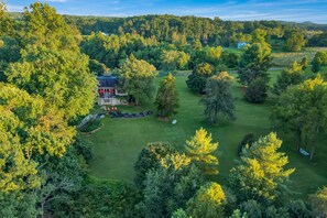 Property grounds - Beautiful home with mountain and river views. (Madison)