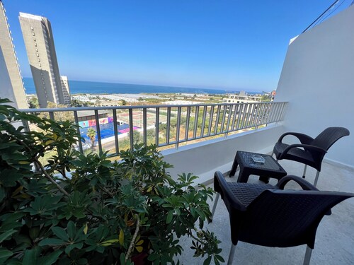 Chalet studio Tabarja Sea/Ocean &Mountain View peaceful by the Mediterranean Sea