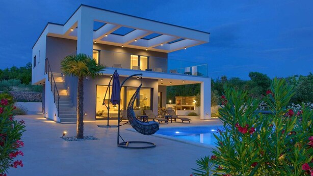 House - Luxury Villa Quadra With a sea View (Krk)