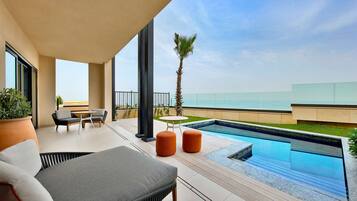 Junior-suite - 1 kingsize-seng (Plunge Pool) | Udsigt fra værelset