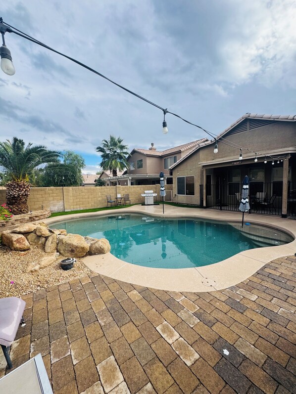 Alberca al aire libre 