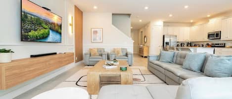 Téléviseur, jeux vidéo, table de ping-pong