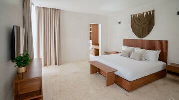 Villa | 3 sovrum, egyptiska bomullslakan och sÀngtillbehör av högsta kvalitet