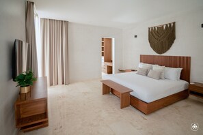 Villa | 3 bedrooms, Egyptian cotton sheets, premium bedding, down duvets - Villa Casa Agua (Akumal)