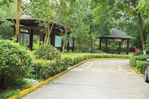 Uitzicht vanuit accommodatie