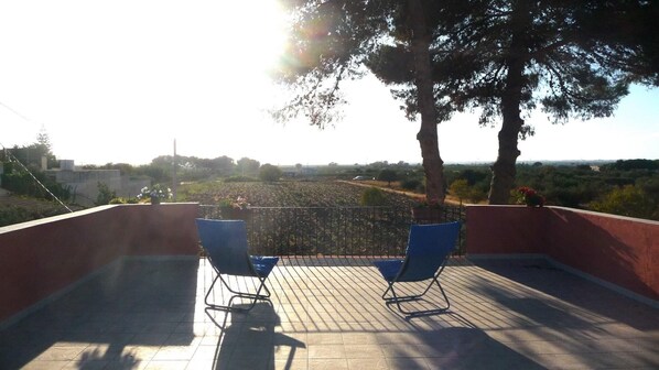 Terrace/patio - Typical house, with ample space and “Good air (Castelvetrano)