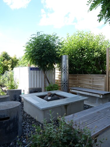Ferienwohnung mit Entspannungserlebnis  im Garten mit Terrasse