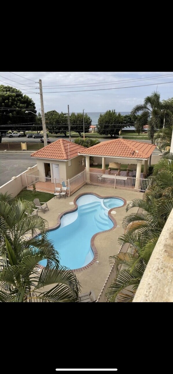 Alberca al aire libre 