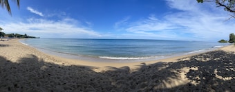 Beautiful sunsets & steps from the beach! Comfortable apartment, great location!