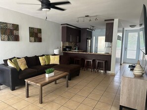 TV - Beautiful sunsets & steps from the beach! Comfortable apartment, great location! (Rincón)