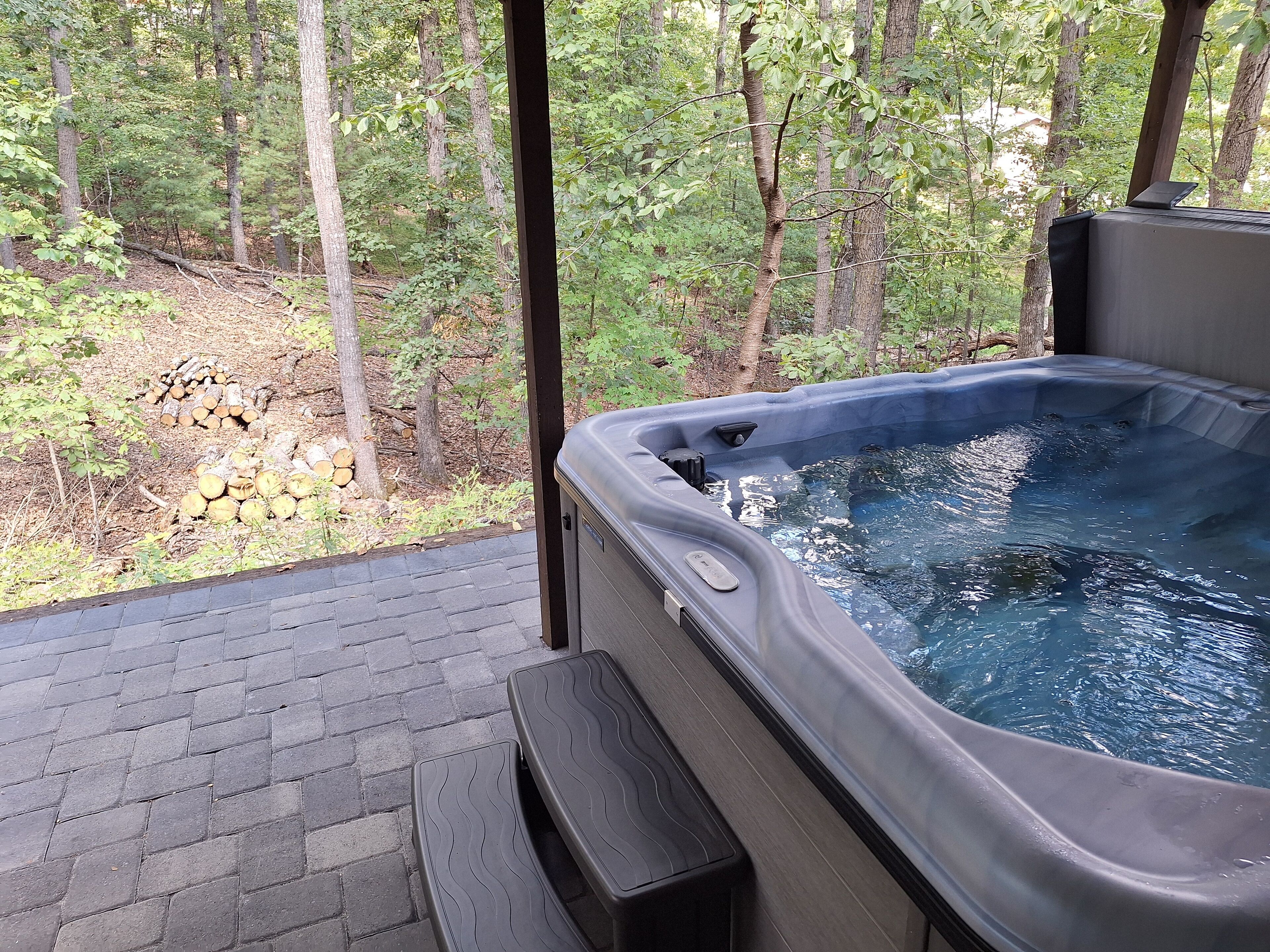 Bain à remous extérieur