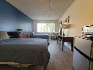 1 غرفة نوم وواي فاي وملاءات أسرّة