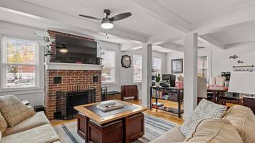 TV, books, offices