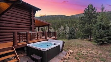 Bain à remous extérieur