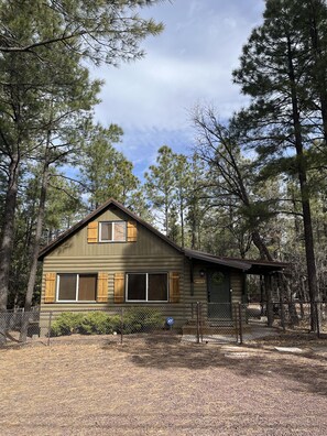 Exterior - Cool Vintage Lake Cottage: Firepit, Kayaks, Bikes, horseshoe pit, outdoor movies (Lakeside)