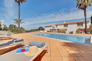 Una piscina riscaldata