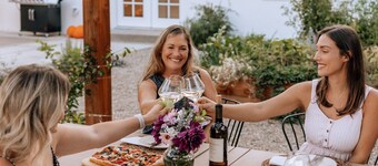Chic wine country cottage and garden