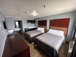 Habitación, 2 camas dobles, no fumadores | Wifi gratis y ropa de cama