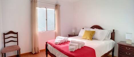 2 bedrooms, iron/ironing board, travel crib, WiFi