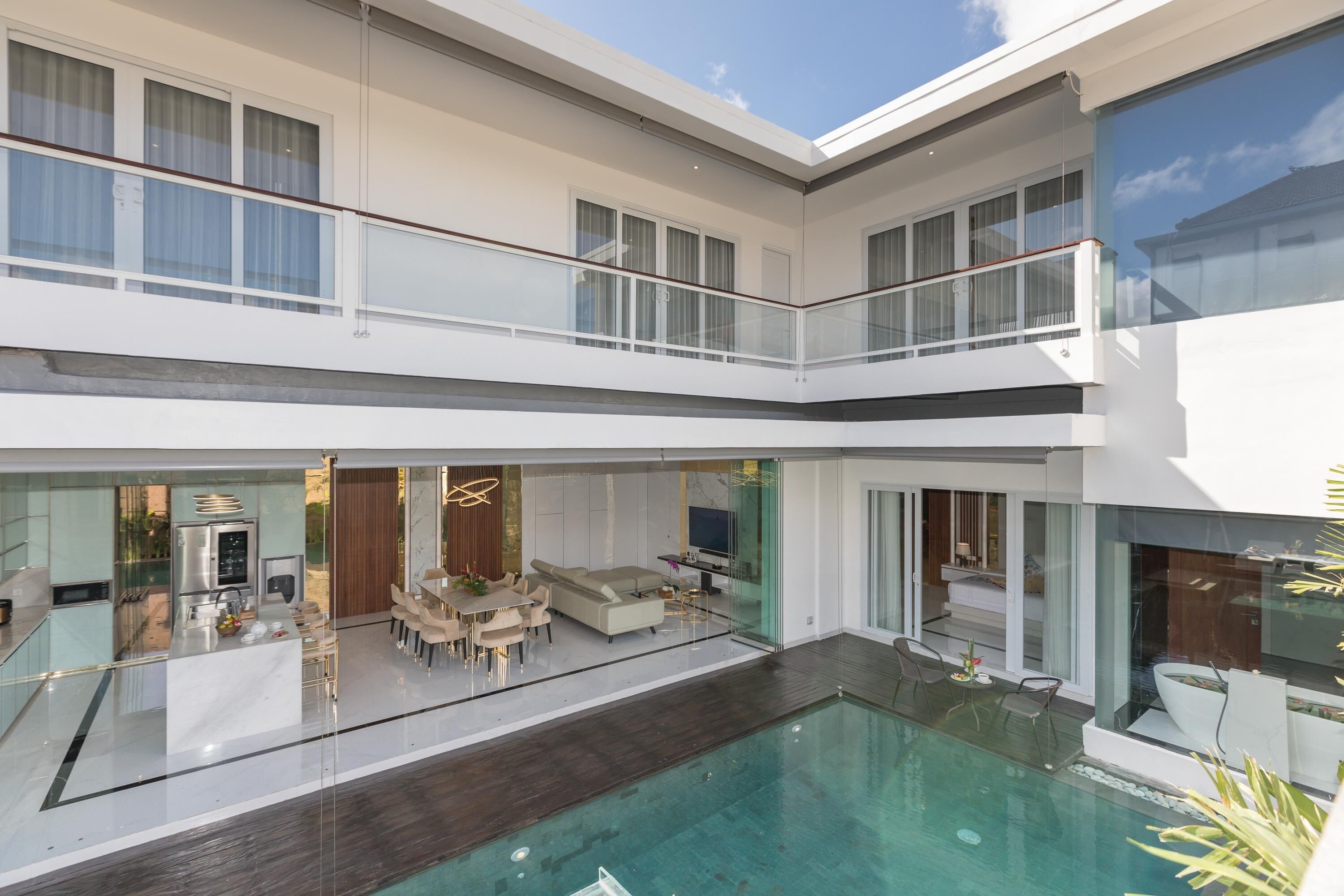 Fassade der Unterkunft