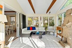 TV, DVD player, table tennis