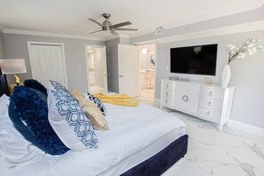 1 soverom, strykejern/-brett, wi-fi (inkludert) og sengetøy