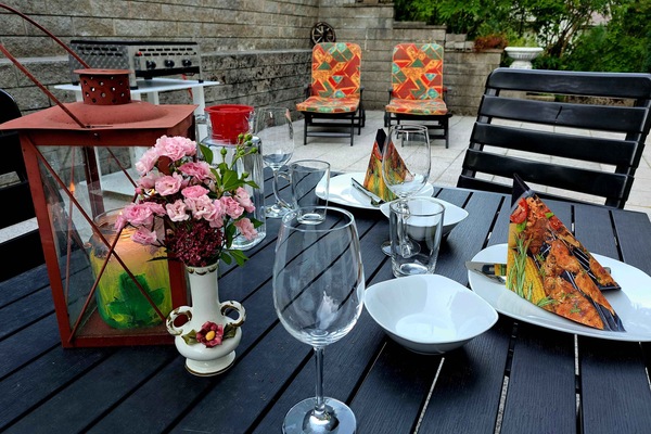 Appartement 1 Lavendel-Appartement Lavendel private Terrasse