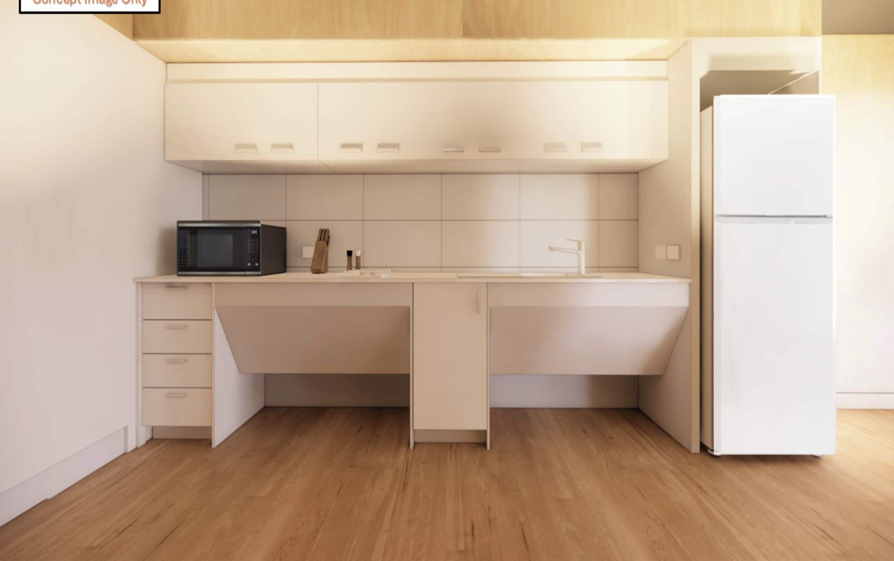 Deluxe 2 Bedroom Duplex Cabin - Sleeps 4 | Private kitchenette | Shared fridge, microwave, electric kettle