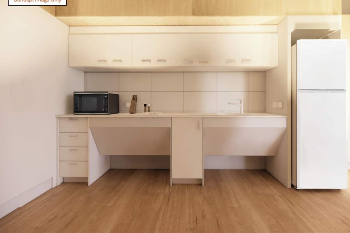 Refrigerador, microondas, tetera/pava eléctrica