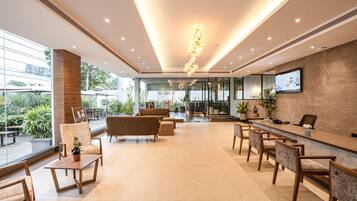 Lobby sitting area