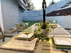 Outdoor dining - Cactus Casino NEW remodeled next to Yaamava Casino (San Manuel) (Highland)