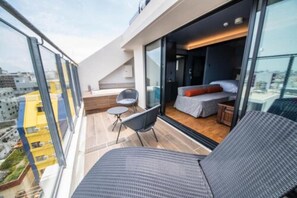 Habitación, para no fumadores, balcón (Jetted Tab) | Balcón