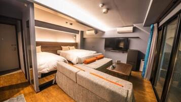 Zimmer, Nichtraucher, Balkon (Jetted Tab) | BettwÀsche