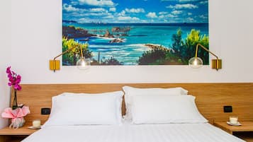 Camas con efecto memoria, minibar, escritorio y ropa de cama
