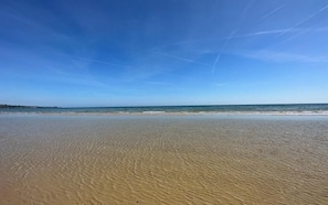 Sun-loungers, beach umbrellas