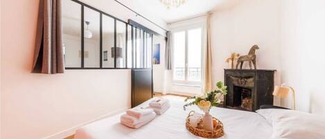 1 sovrum, strykjärn/strykbräda, wi-fi och sängkläder