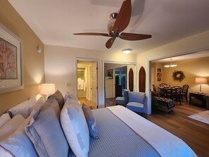 2 bedrooms, iron/ironing board, free WiFi, bed sheets