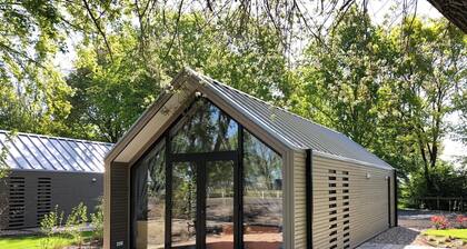 Chalet mit einer Terrasse