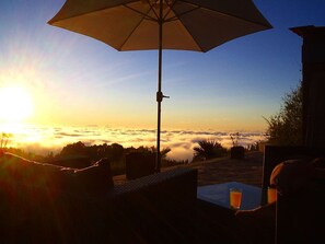Terrace/patio - Absolute Ruhe und Alleinlage Über den Wolken, Pool - Panorama Suite El Mirador (Las Tricias)