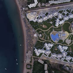 Private beach, free beach cabanas, beach umbrellas, beach towels