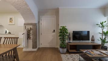 Cozy Apartment with Interior Terrace | Living area