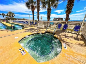 Indoor pool, a heated pool
